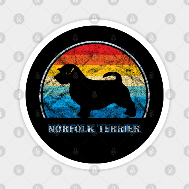 Norfolk Terrier Vintage Design Dog Magnet by millersye